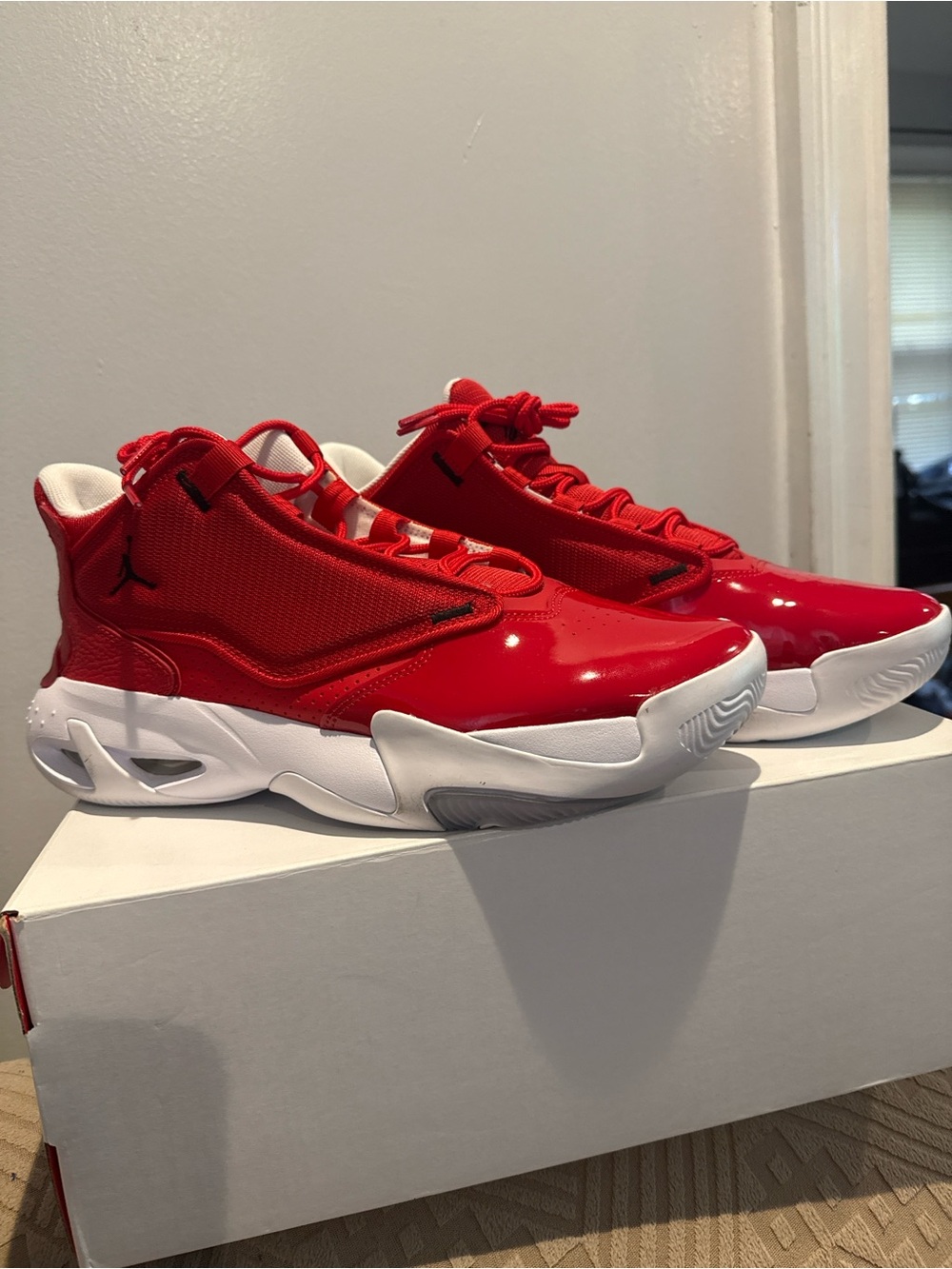 Nike Jordan Men’s Red Athletic Sneakers